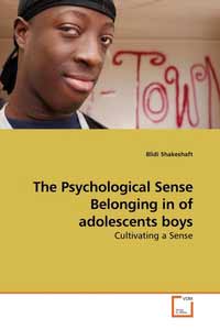  The Psychological Sense Belonging in of adolescents boys. Cultivating a Sense
 