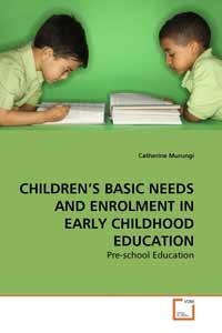  CHILDREN'S BASIC NEEDS AND ENROLMENT IN EARLY CHILDHOOD EDUCATION 