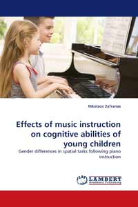  Effects of music instruction on cognitive abilities of young children
 